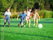 Спортивный рулонный газон для детей
